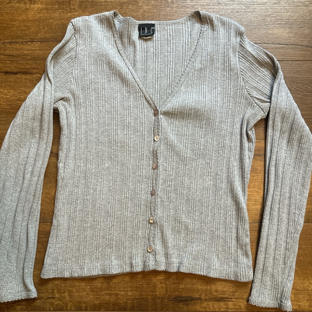 INC International Concepts Women's Light Gray